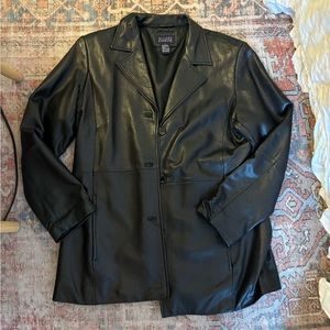 Hillard $ Hanson vintage leather jacket